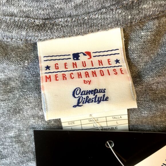 NWT MLB Texas Rangers Classic T-Shirt Womens Size L Logo Baseball Hamilton 32 - Picture 5 of 8